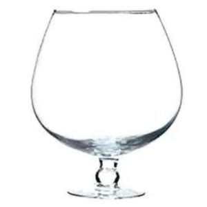 XXL Cognacglas Inhalt 7 Liter Höhe 28 cm Öffnung ca. 16 cm Klarglas mundgeblasen