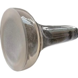 Glasläufer massiv zum Farben anreiben Pistill Muller Ø 10 cm Höhe 13 cm  mit Bindemittel