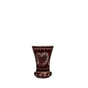 Weinbecher - Egermann Vase Becher | 12 cm Ruby Red Rot