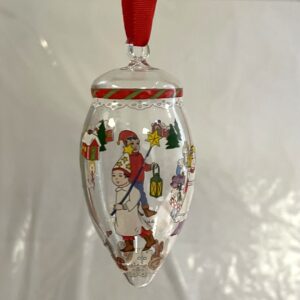 Hutschenreuther Glaszapfen Jahr 2012 Höhe ca. 8 cm mundgeblasen